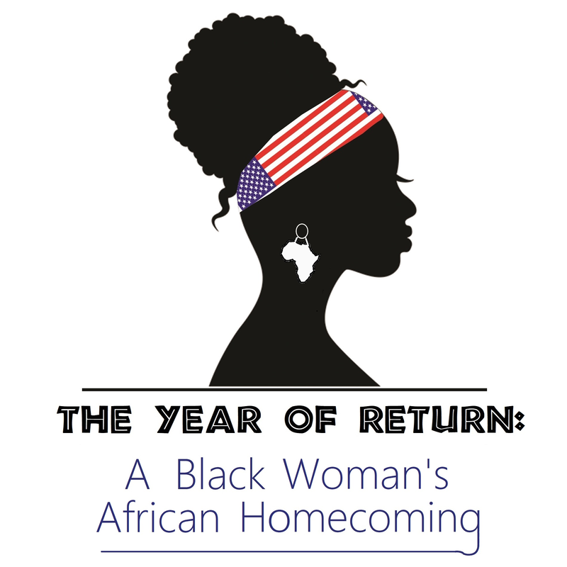 Book cover art. Year of Return: A Black Woman's African Homecoming. 2021. 